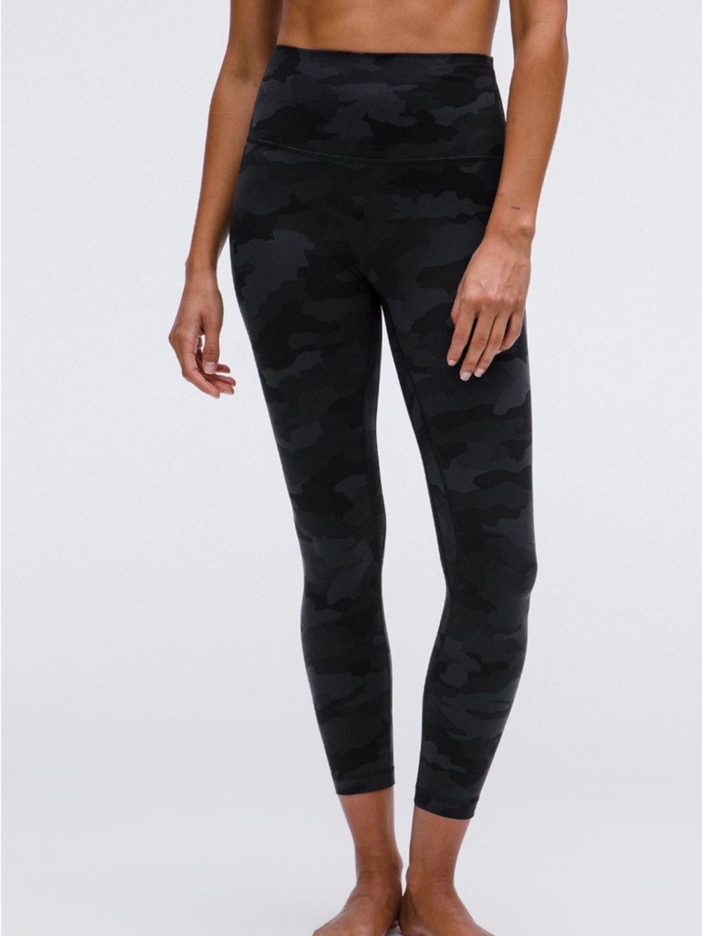 Lululemon Align High-Waist Camo Leggings - Black Camo